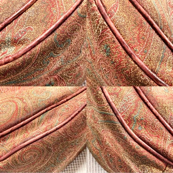 ETRO Handbag One Shoulder Bag Nylon Leather - Picture 4 of 11